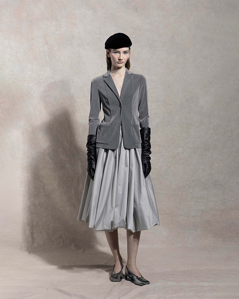 NUVOLA 灰色云朵裙